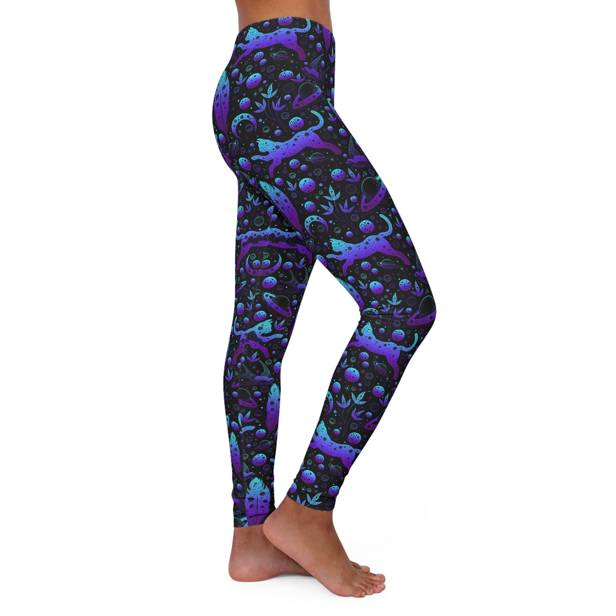 Space Kitty Spandex Leggings